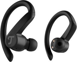 Teufel AIRY Sports TWS - Kabelloser In-Ear-Sportkopfhörer - Bluetooth 5.0, Linear-HD-Töner, Sprühwassergeschützt, Freisprecheinrichtung, Touch-Steuerung - schwarz